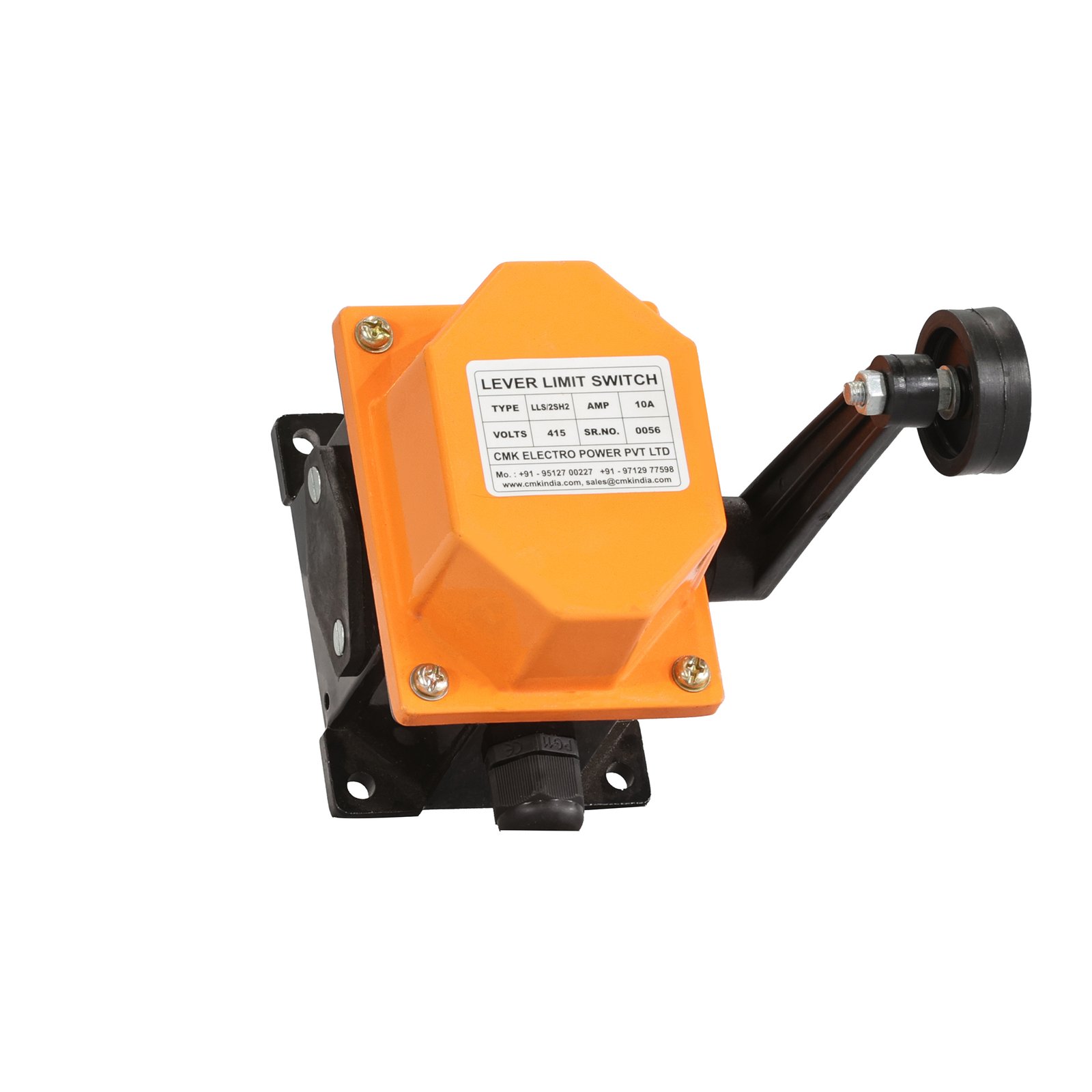 Two way lever type shunt Limit Switch with 2 NC Contacts (Aluminum Enclosure IP-55) 40A